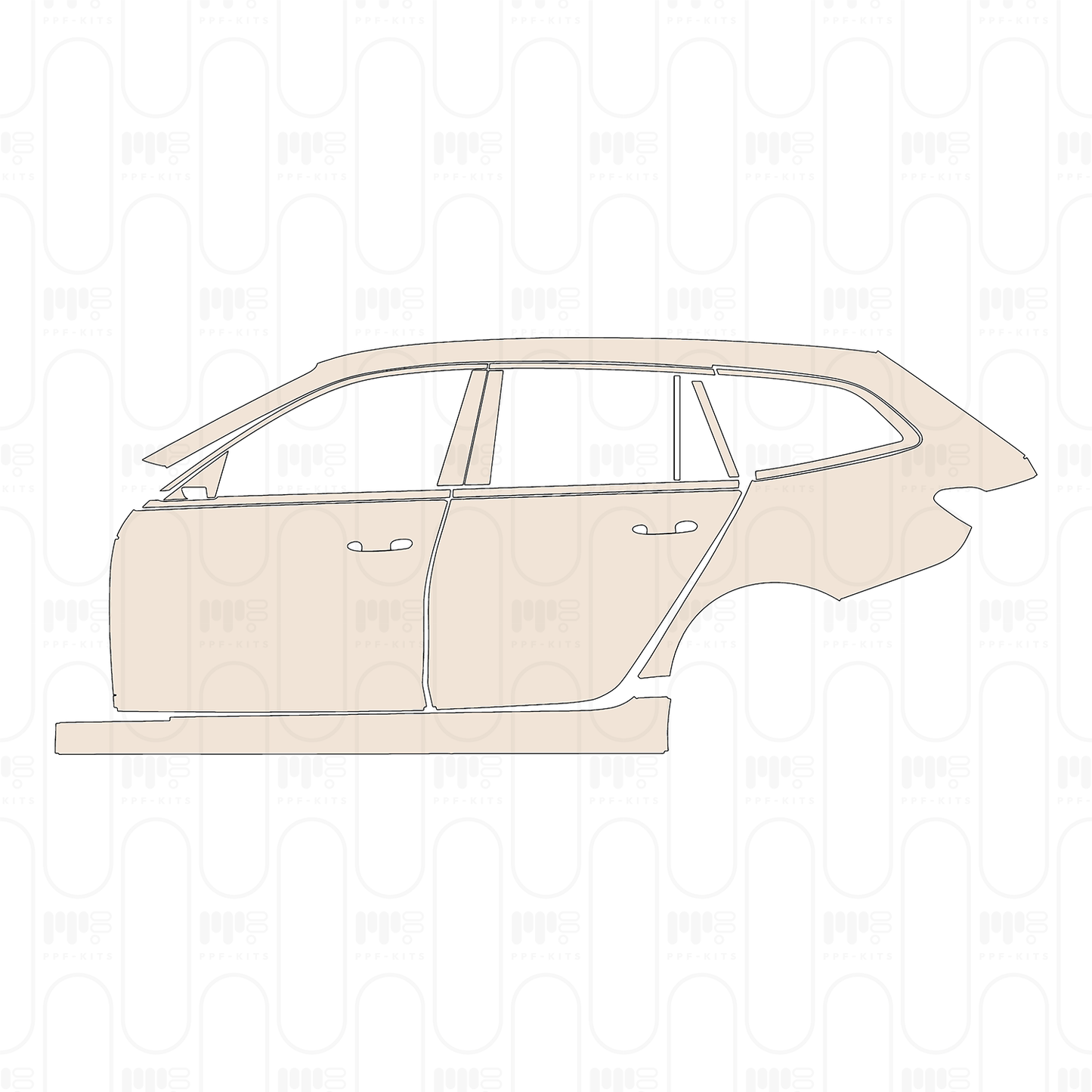 Pre-Cut PPF BMW 3 Series Touring Base 2026