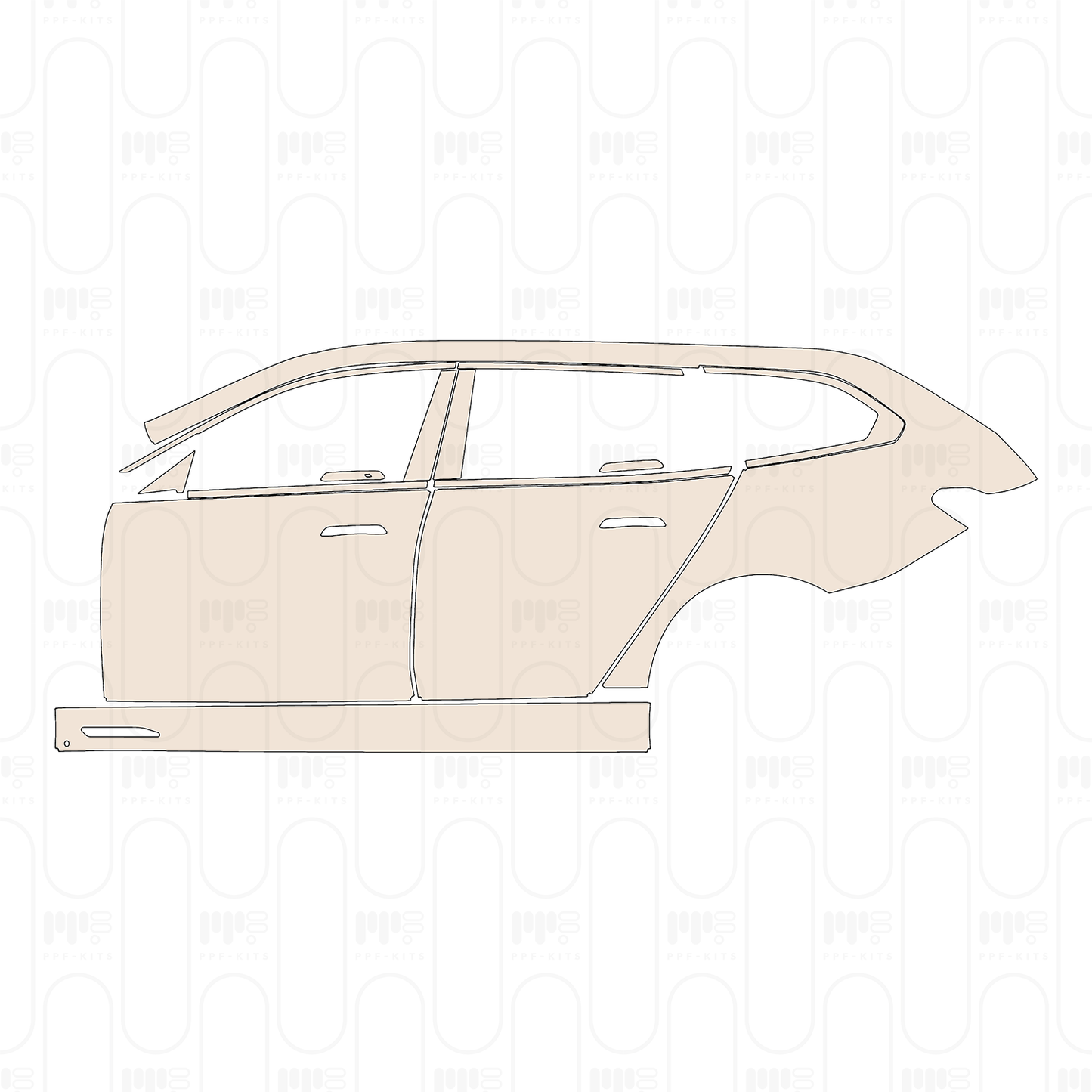 Pre-Cut PPF BMW 5 Series Touring M Sport 2026