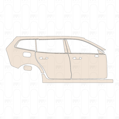 Pre-Cut PPF Volvo V60 R-Design 2026