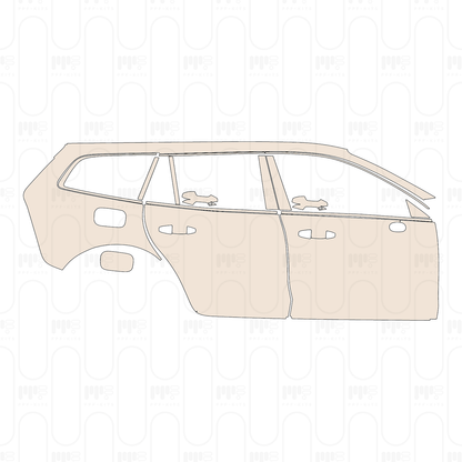 Pre-Cut PPF Volvo V60 Cross Country 2026