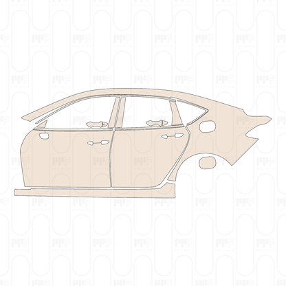 Pre-Cut PPF Acura TLX Standard Wheelbase Base 2022