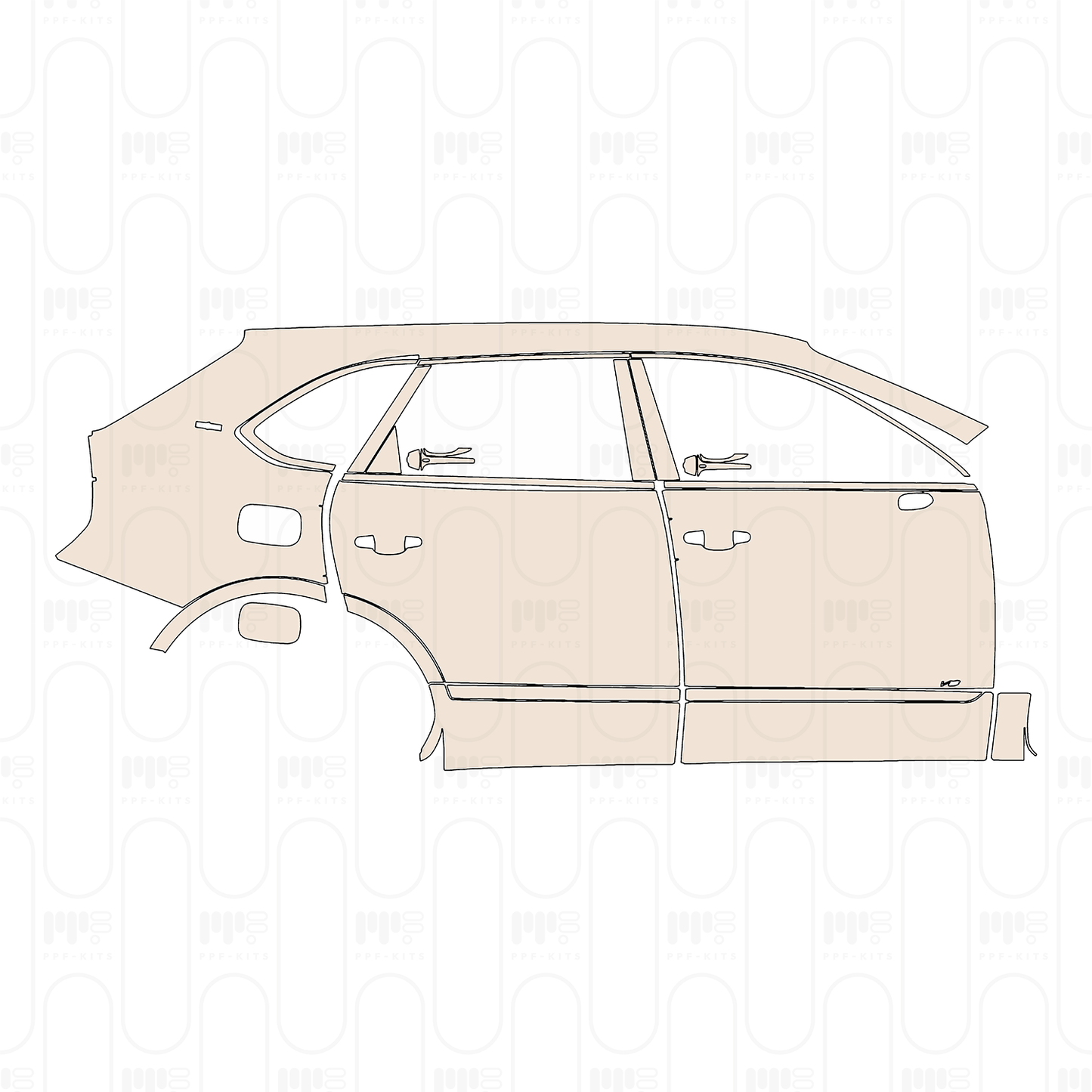 Pre-Cut PPF Bentley Bentayga Standard Wheelbase First Edition 2021