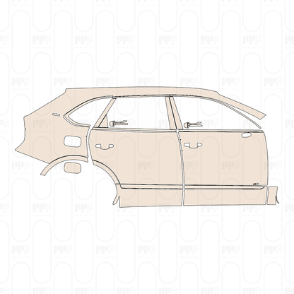 Pre-Cut PPF Bentley Bentayga Standard Wheelbase First Edition 2021