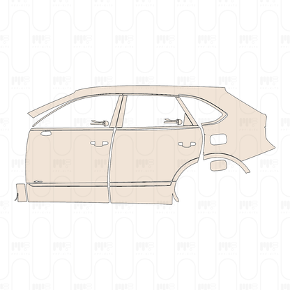 Pre-Cut PPF Bentley Bentayga Standard Wheelbase Azure 2023
