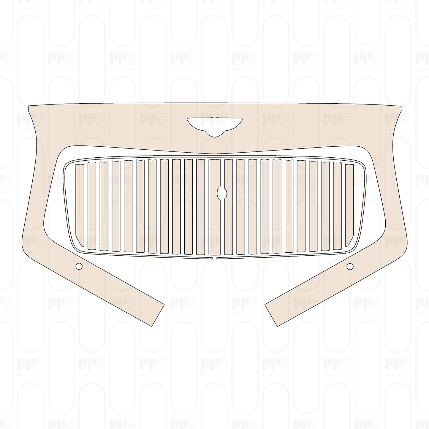 Pre-Cut PPF Bentley Flying Spur V8 2023