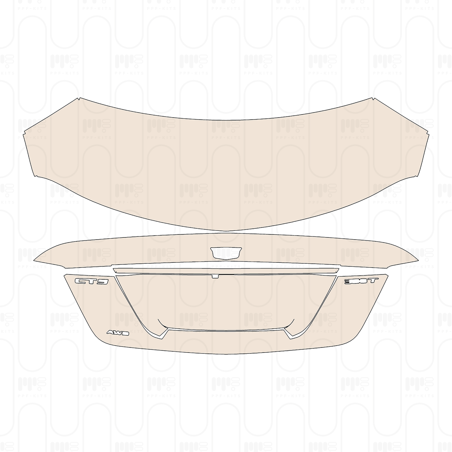 Pre-Cut PPF Cadillac CT5 (US) Luxury 2022