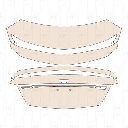 Pre-Cut PPF Cadillac CT5 V-Series Blakwing 2022