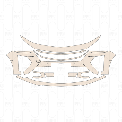 Pre-Cut PPF Cadillac CT6 2023