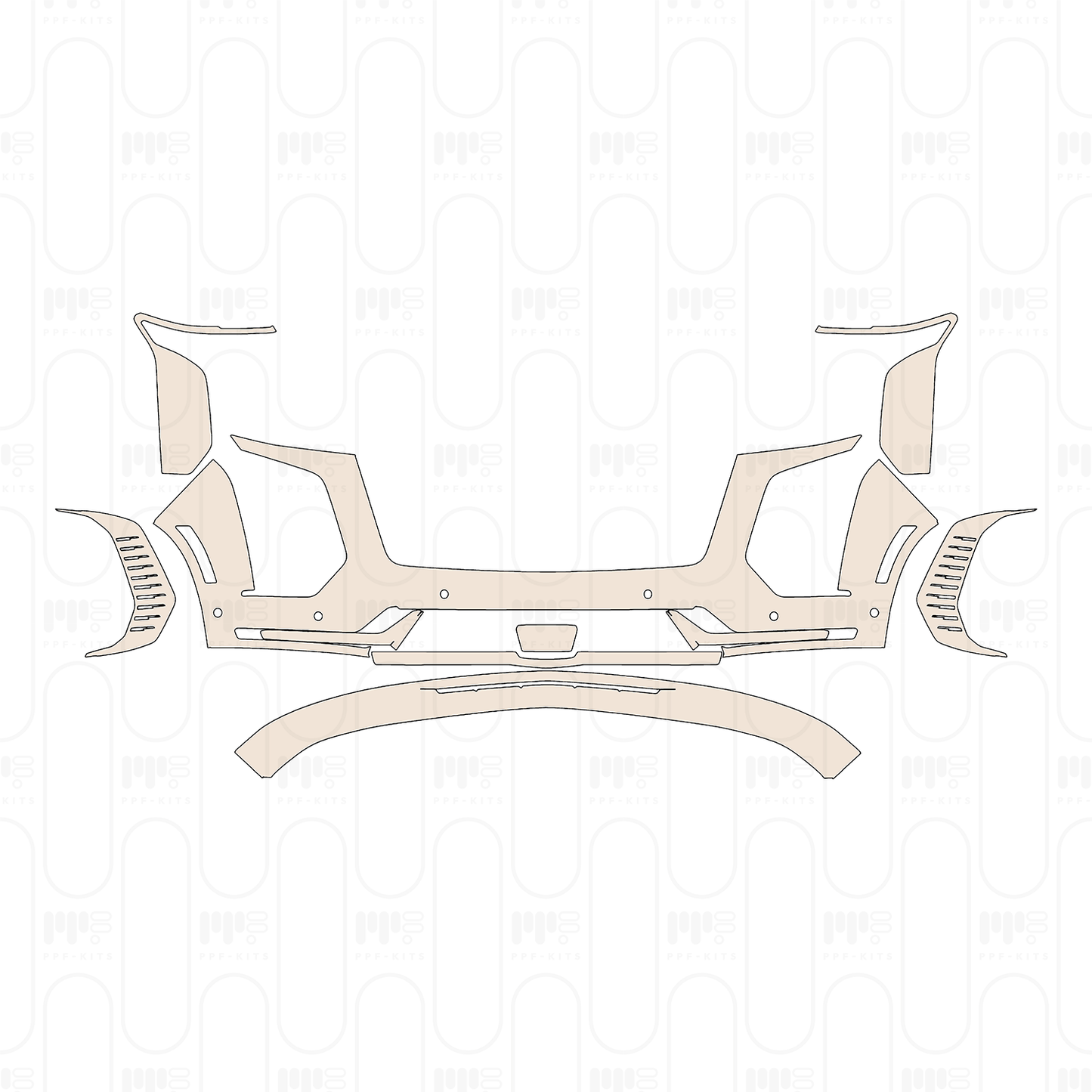 Pre-Cut PPF Cadillac Escalade ESV Luxury 2025