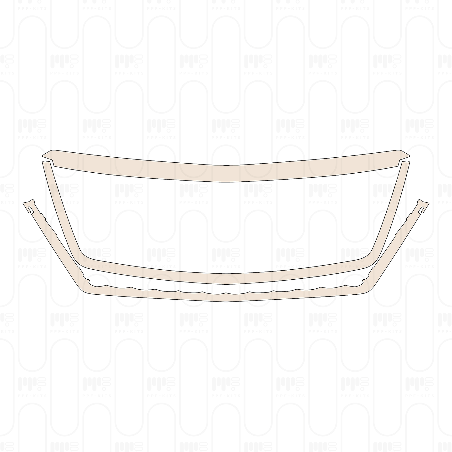 Pre-Cut PPF Cadillac Escalade ESV Luxury 2025