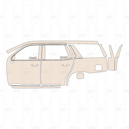 Pre-Cut PPF Cadillac Escalade Standard Wheelbase 2022