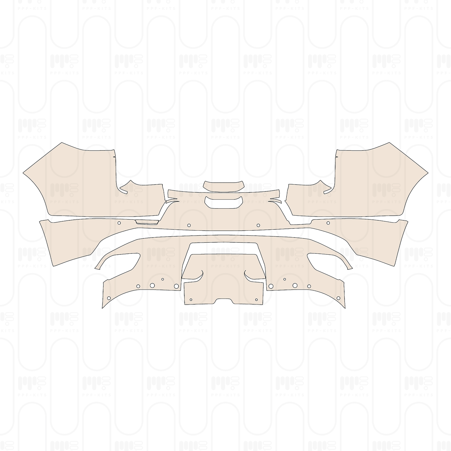 Pre-Cut PPF Chevrolet Blazer Premier 2022