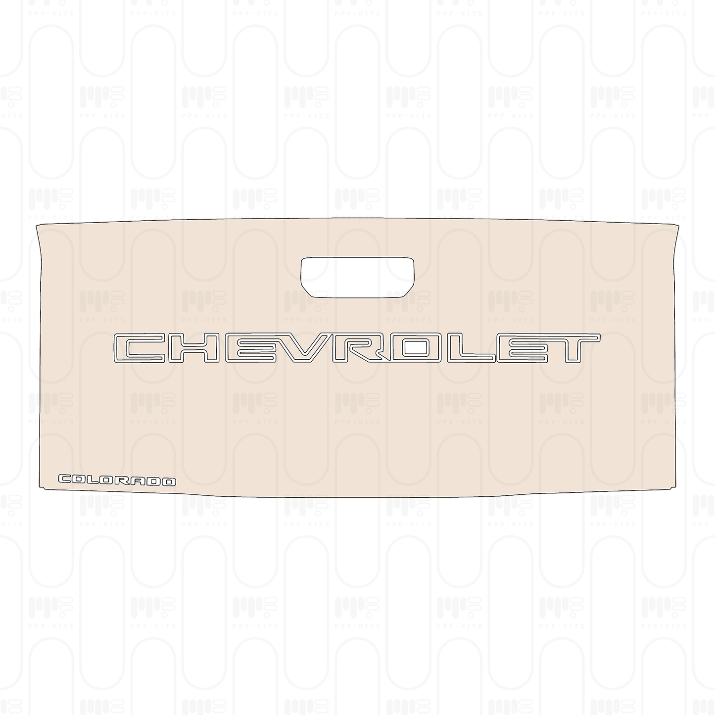 Pre-Cut PPF Chevrolet Colorado Crew Cab Z71 2023