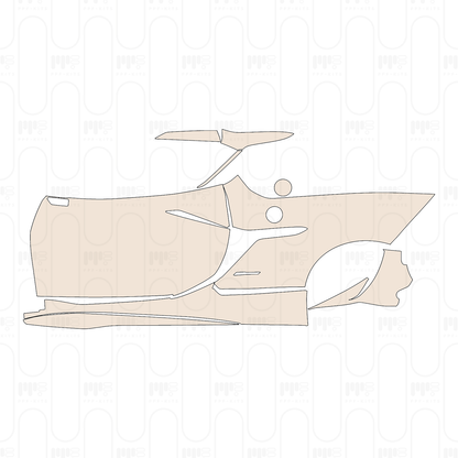 Pre-Cut PPF Chevrolet Corvette E-Ray Coupe 2024