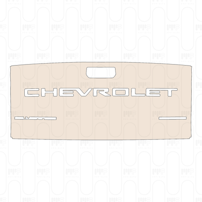 Pre-Cut PPF Chevrolet Silverado 1500 Custom 2022