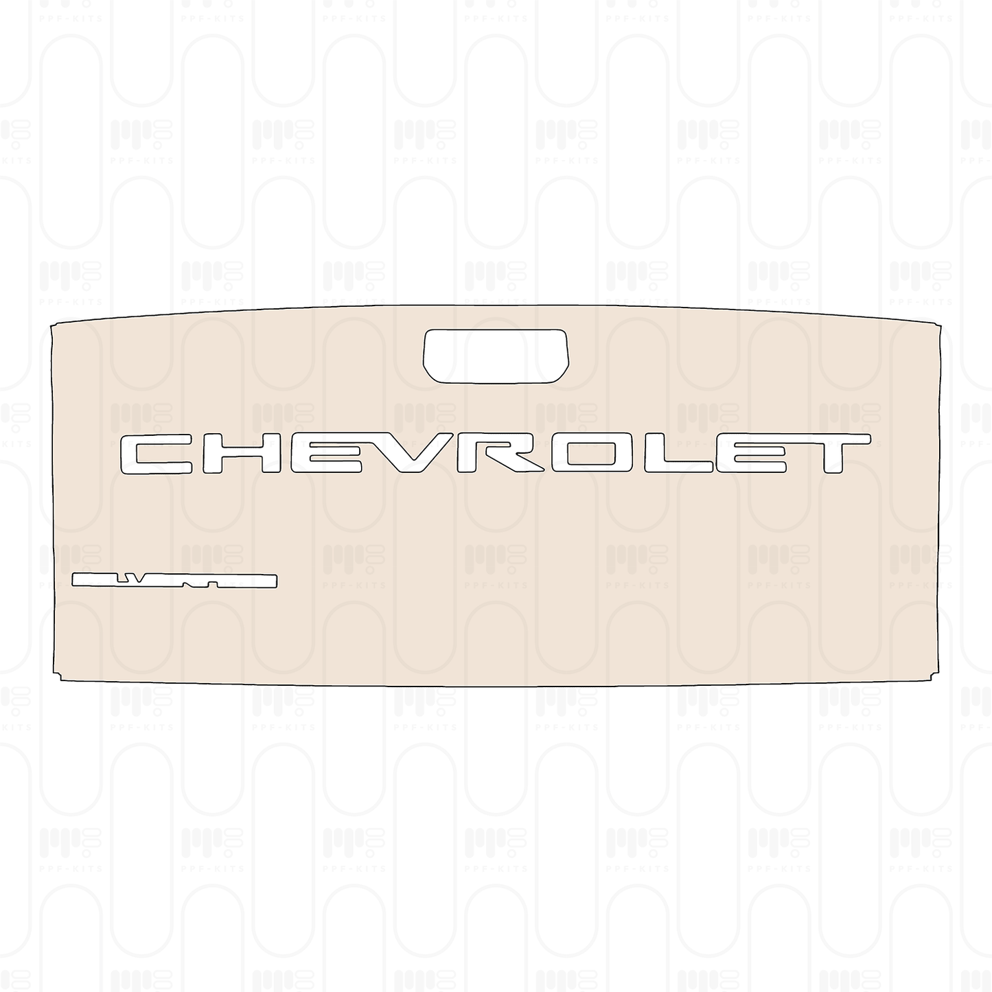 Pre-Cut PPF Chevrolet Silverado 1500 WT 2022