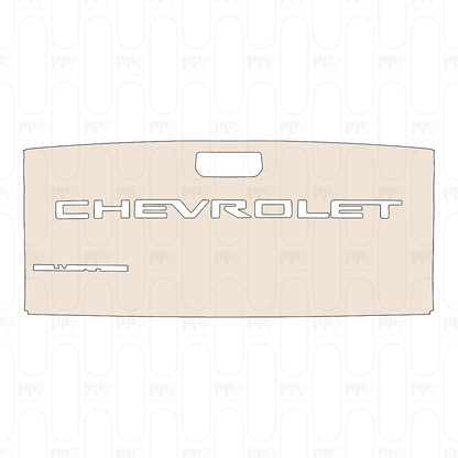 Pre-Cut PPF Chevrolet Silverado 1500 WT 2022