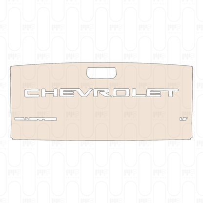 Pre-Cut PPF Chevrolet Silverado 1500 LT 2022