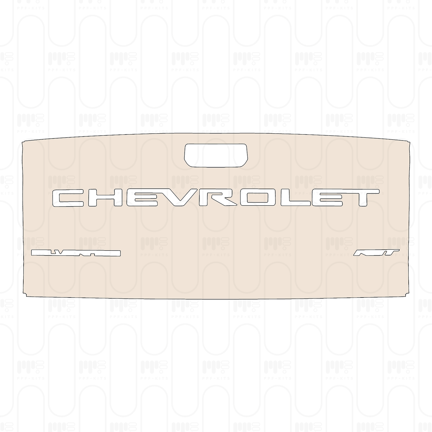 Pre-Cut PPF Chevrolet Silverado 1500 RST 2022