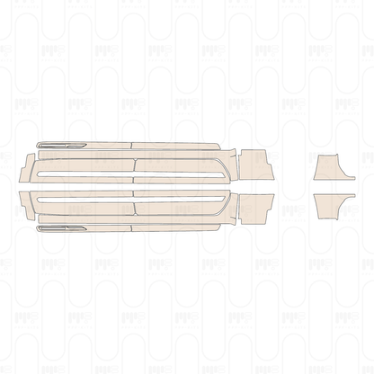 Pre-Cut PPF Chevrolet Silverado 1500 High Country 2022