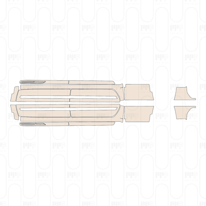 Pre-Cut PPF Chevrolet Silverado 1500 High Country 2022