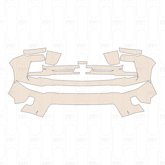 Pre-Cut PPF Chevrolet Silverado HD 2500 HD LT 2024