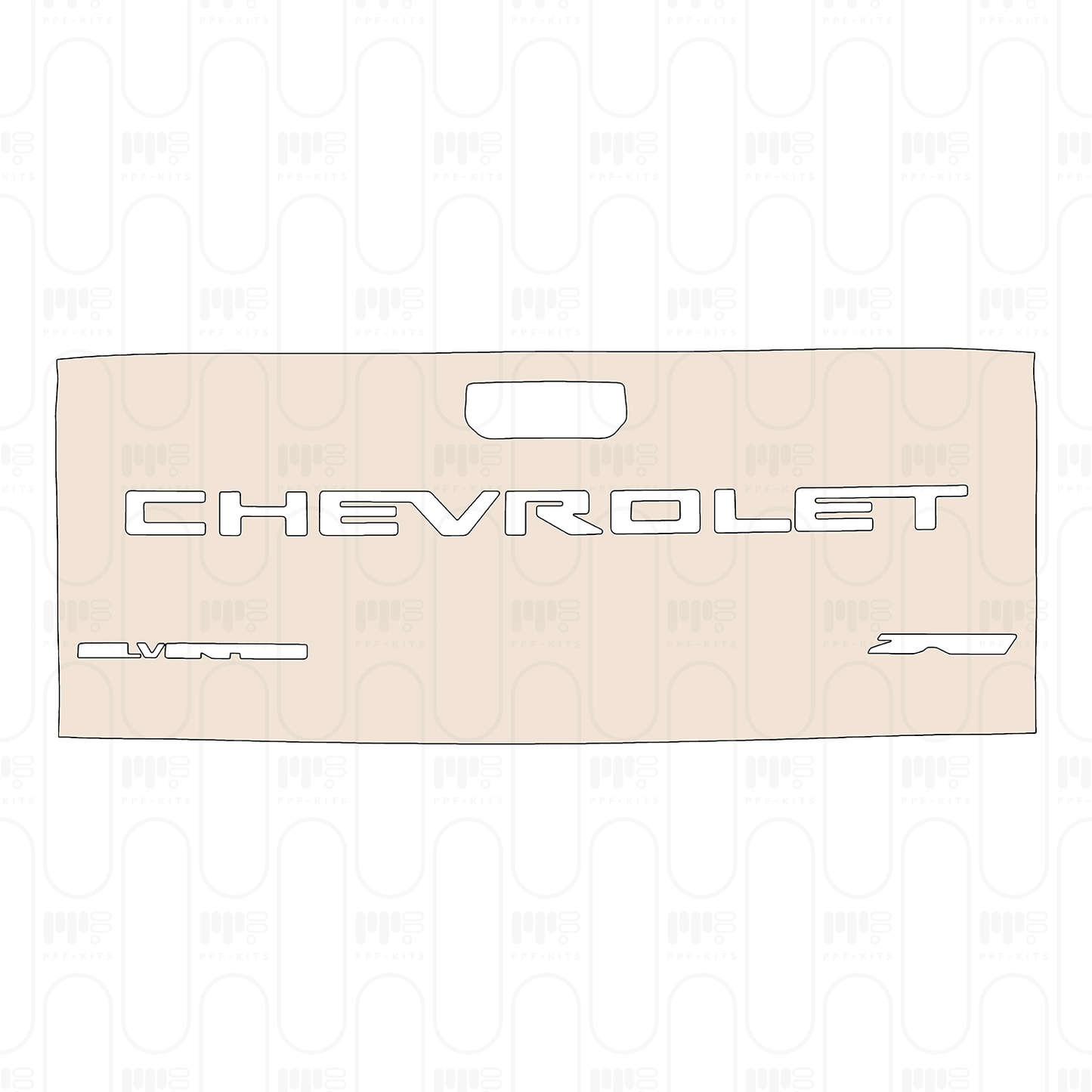 Pre-Cut PPF Chevrolet Silverado HD 2500 HD ZR2 2024
