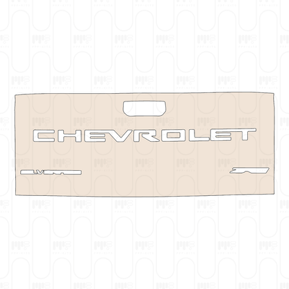 Pre-Cut PPF Chevrolet Silverado HD 2500 HD ZR2 2024