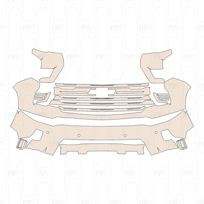 Pre-Cut PPF Chevrolet Silverado HD 2500 HD High Country 2024