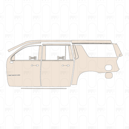 Pre-Cut PPF Chevrolet Suburban LS 2022