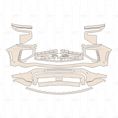 Pre-Cut PPF Chevrolet Tahoe Z71 2025