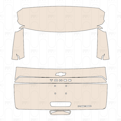 Pre-Cut PPF Chevrolet Tahoe Premier 2025