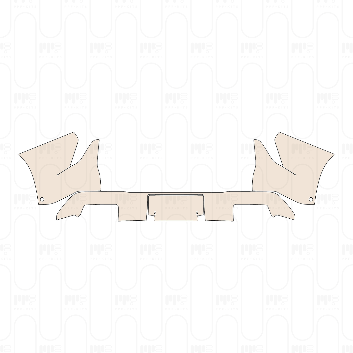 Pre-Cut PPF Chevrolet Traverse LS 2024