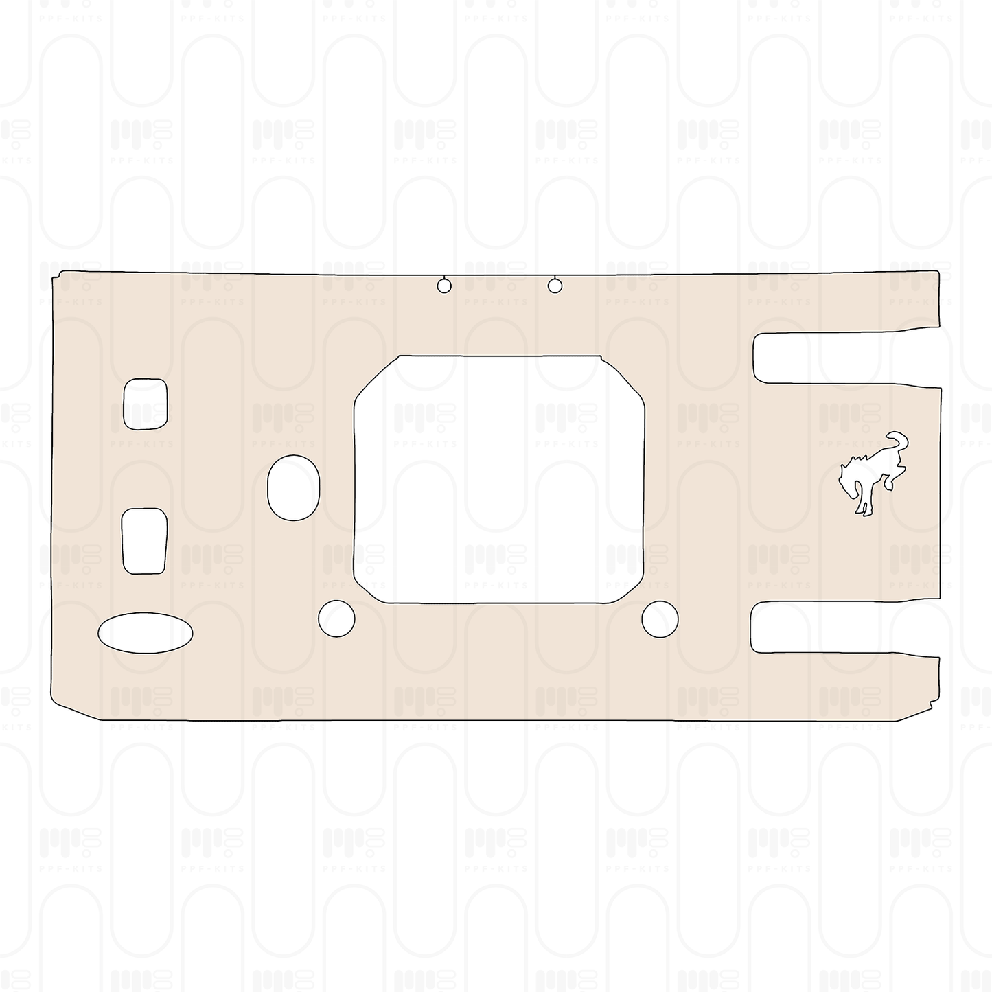 Pre-Cut PPF Ford Bronco 4 Door Badlands 2022