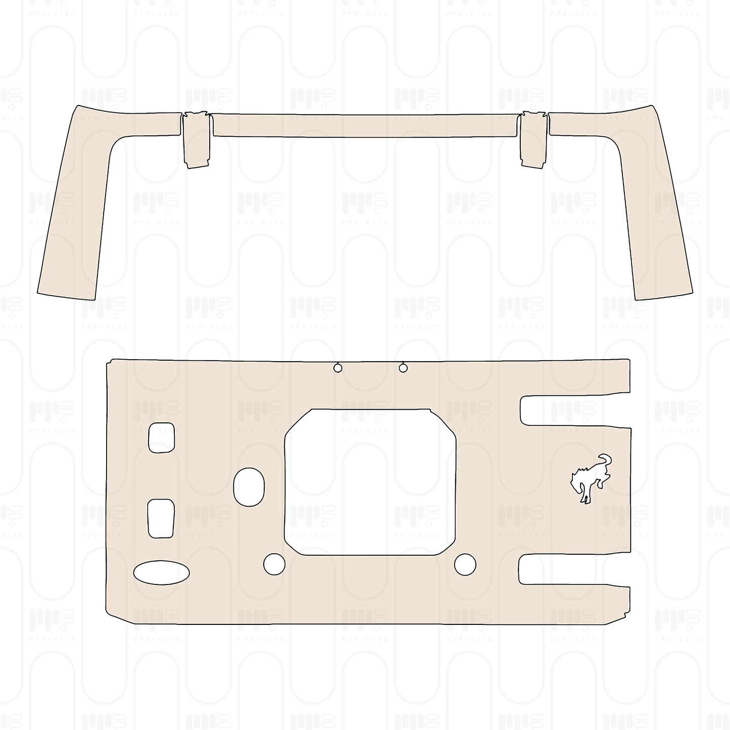Pre-Cut PPF Ford Bronco 4 Door Badlands 2022