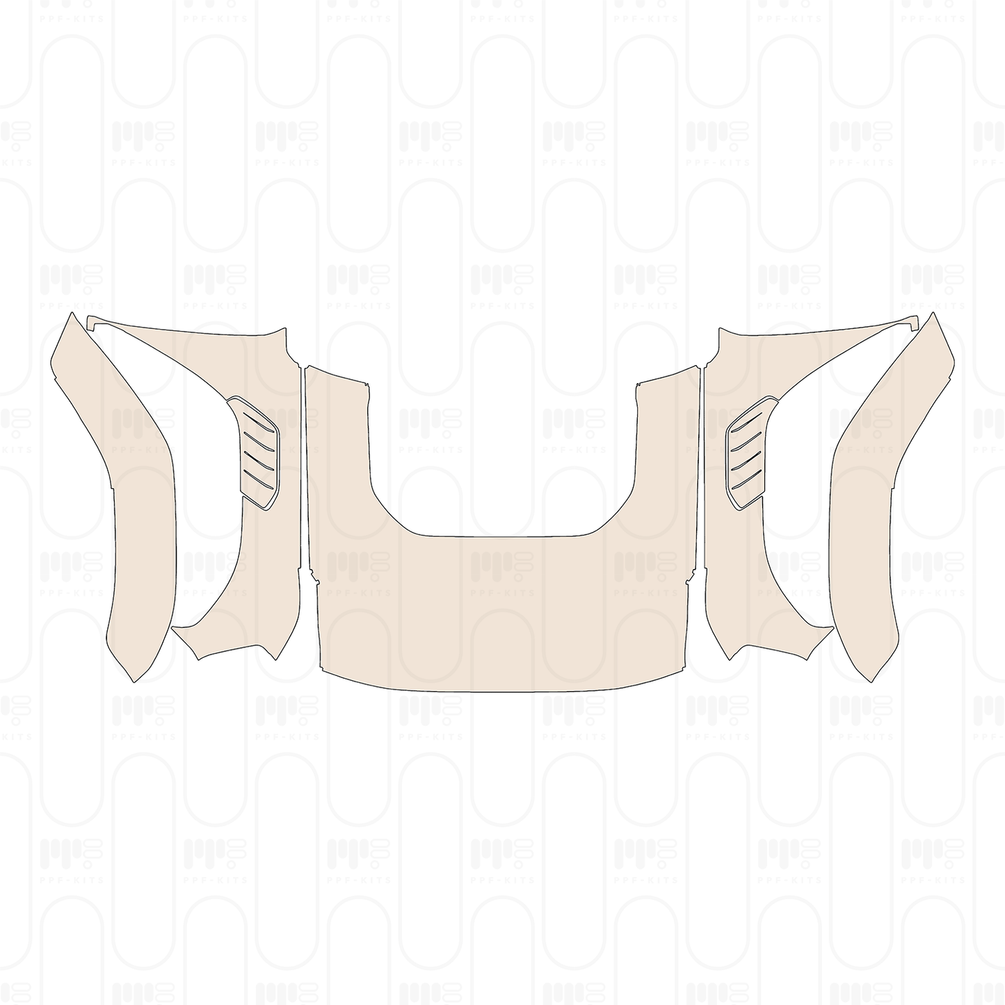 Pre-Cut PPF Ford Bronco 4 Door Raptor 2022