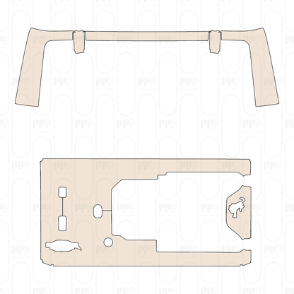 Pre-Cut PPF Ford Bronco 4 Door Raptor 2022