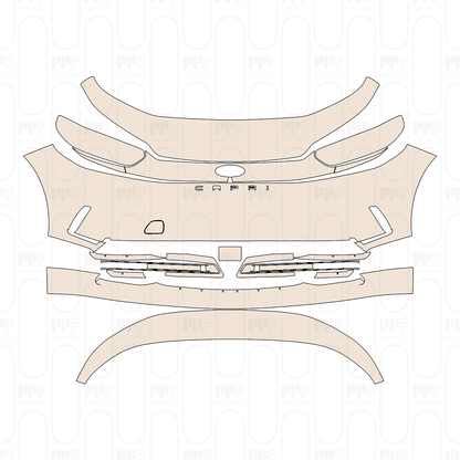 Pre-Cut PPF Ford Capri (EU) Premium 2024