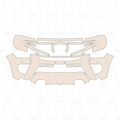 Pre-Cut PPF Ford Ranger (SEA) Wildtrak 2023