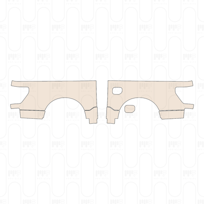 Pre-Cut PPF Ford F-150 SuperCrew XLT 2022