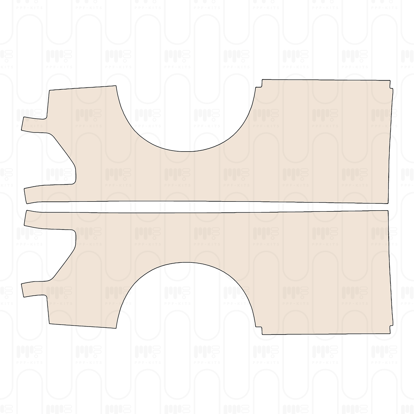 Pre-Cut PPF Ford F-150 SuperCrew King Ranch 2024