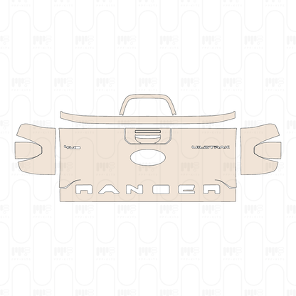 Pre-Cut PPF Ford Ranger (SEA) Wildtrak 2023