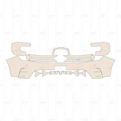 Pre-Cut PPF Ford Ranger (EU) MS-RT Double Cab 2025