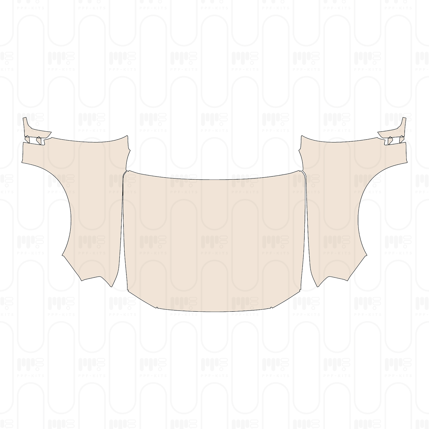 Pre-Cut PPF Ford Ranger (EU) MS-RT Double Cab 2025