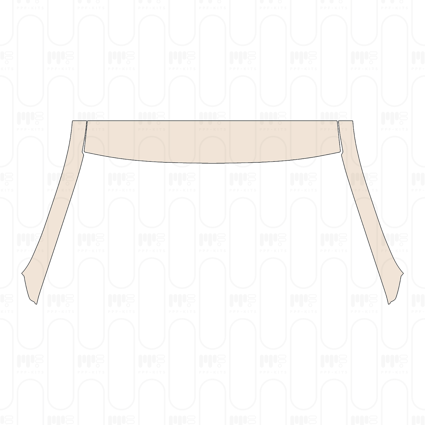 Pre-Cut PPF Ford Ranger (EU) MS-RT Double Cab 2025