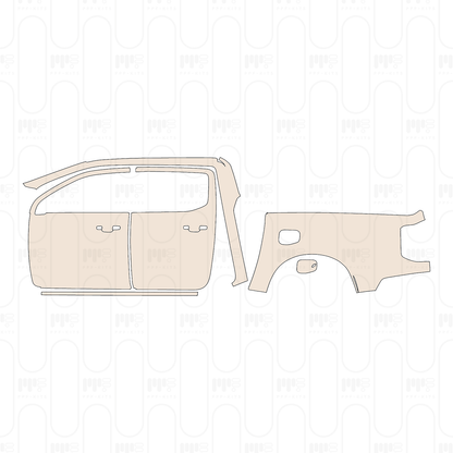 Pre-Cut PPF Ford Ranger (EU) MS-RT Double Cab 2025