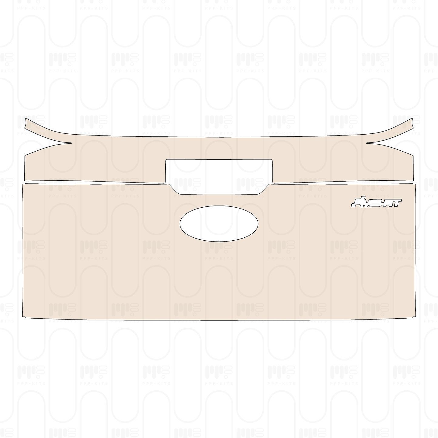 Pre-Cut PPF Ford Ranger (EU) MS-RT Double Cab 2025