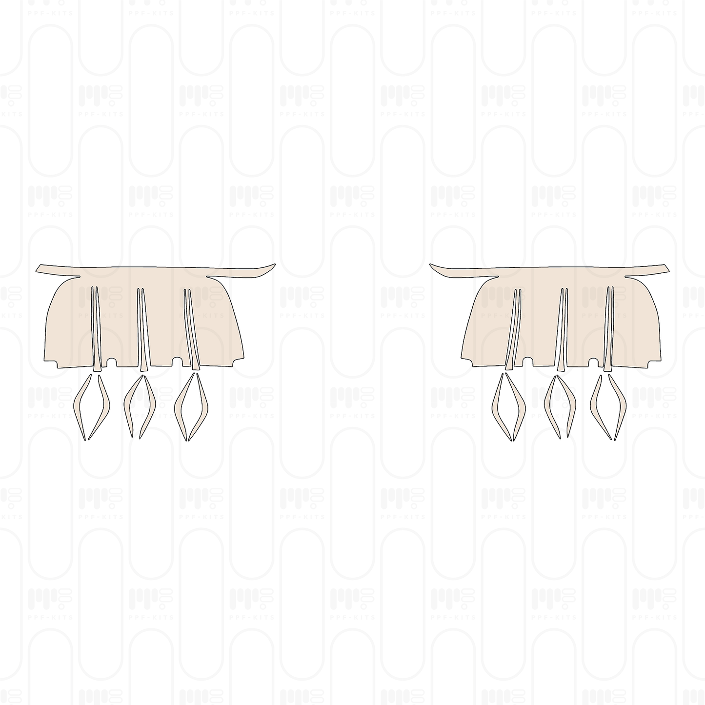 Pre-Cut PPF Ford Ranger (EU) MS-RT Double Cab 2025