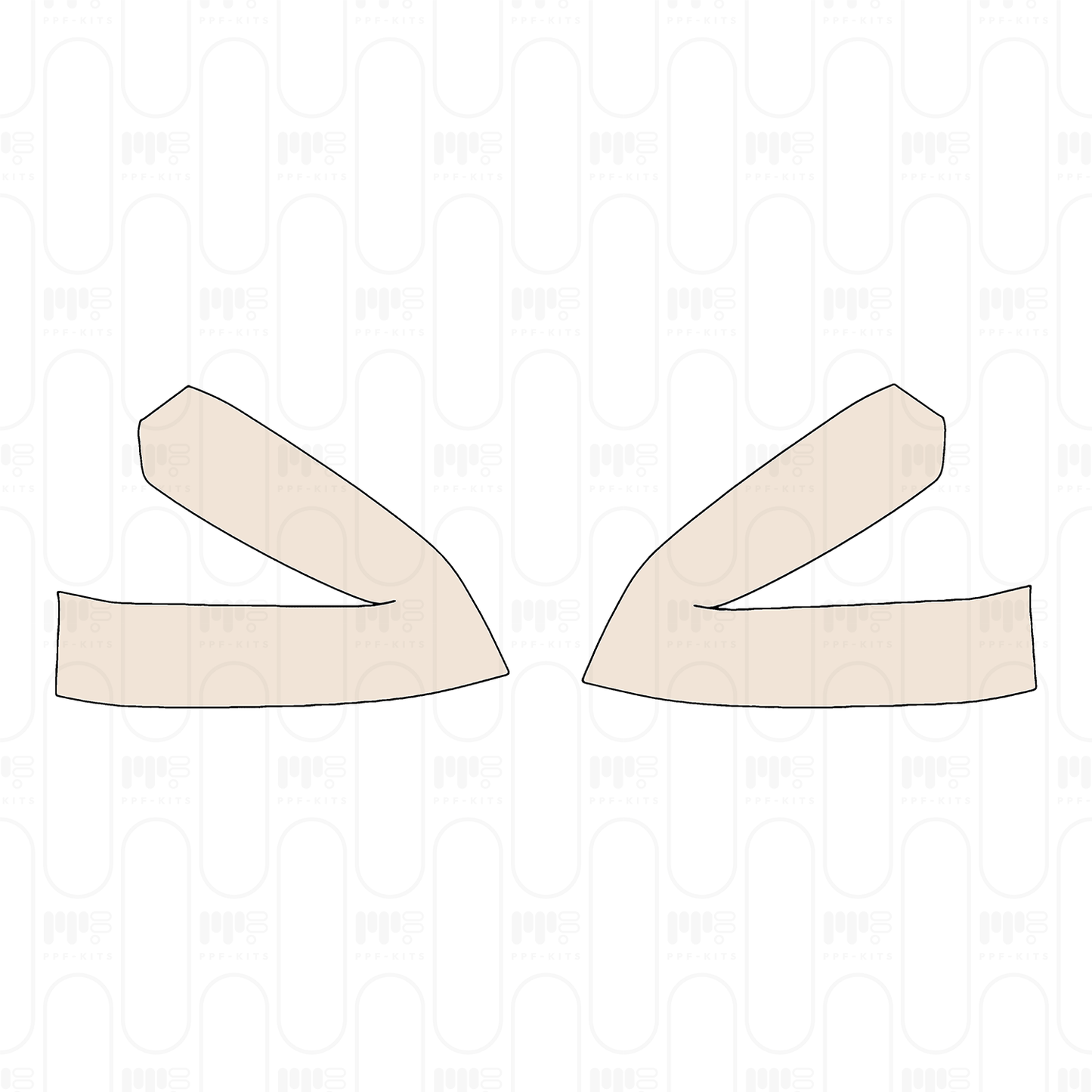 Pre-Cut PPF Ford Ranger (EU) MS-RT Double Cab 2025