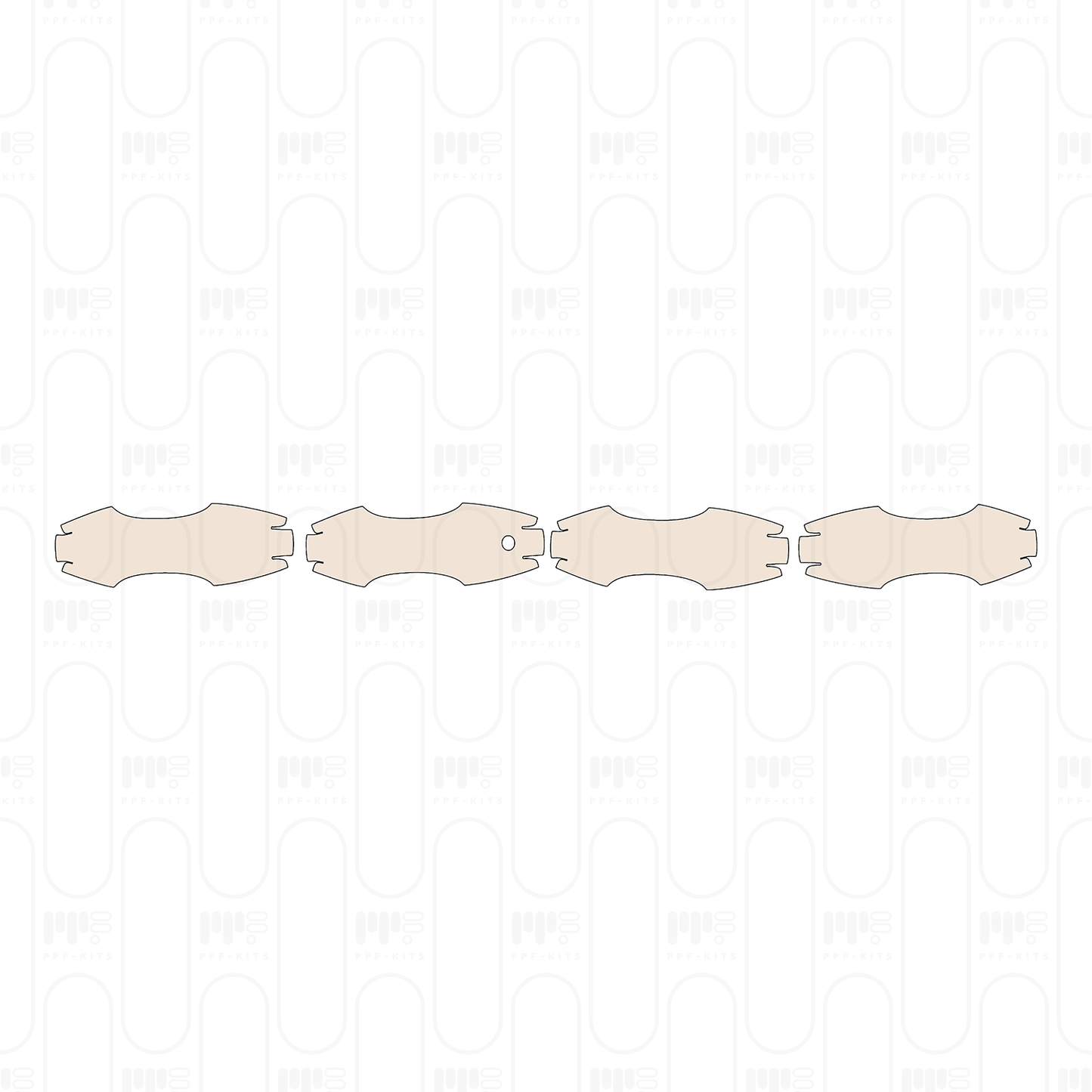 Pre-Cut PPF Ford Ranger (EU) MS-RT Double Cab 2025